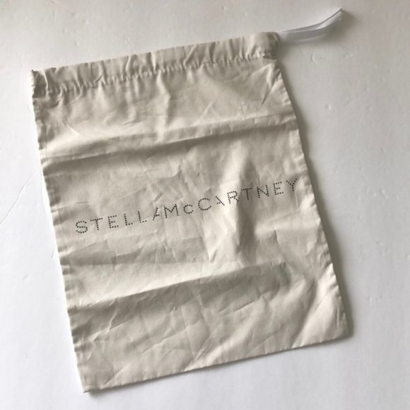 Stella McCartney Original Drawstring Dust Bag Light Grey 10" X 13" - Picture 1 of 3